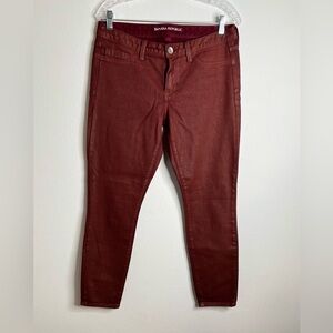 Banana Republic Women’sJeans Skinny Red Coated Size 29